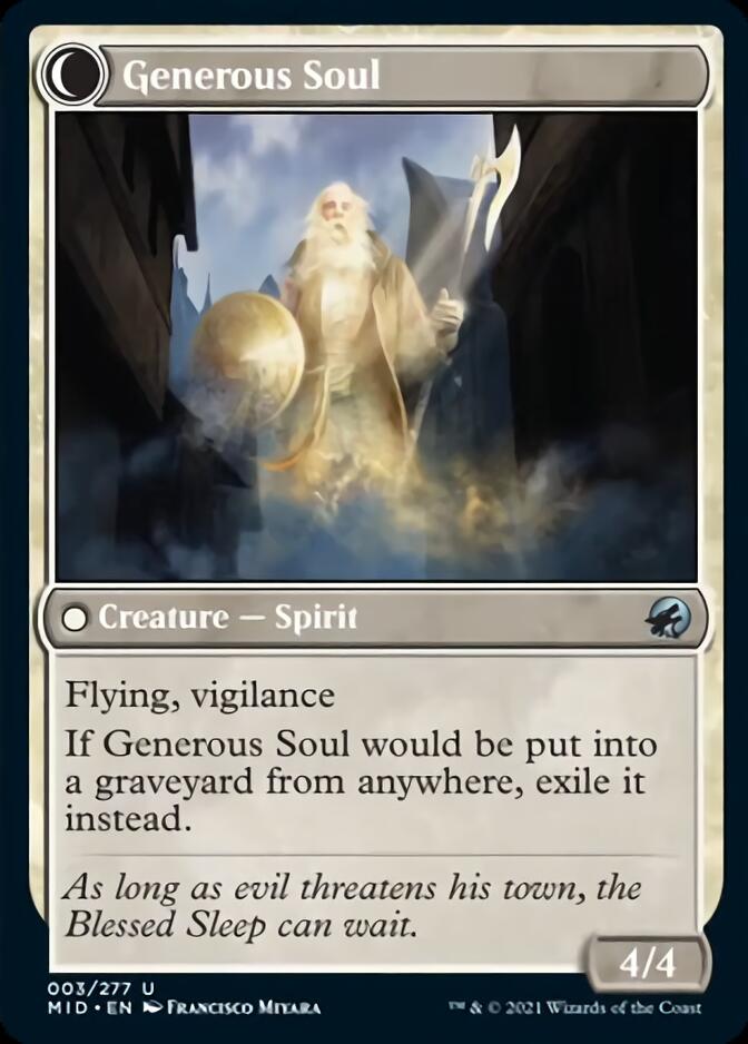 Beloved Beggar // Generous Soul [Innistrad: Midnight Hunt] | Exor Games Bridgewater