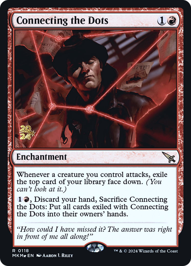 Connecting the Dots [Murders at Karlov Manor Prerelease Promos] | Exor Games Bridgewater