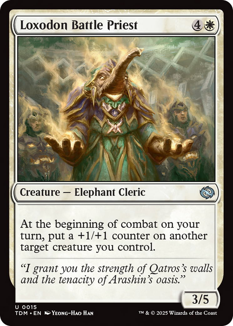 Loxodon Battle Priest [Tarkir: Dragonstorm] | Exor Games Bridgewater