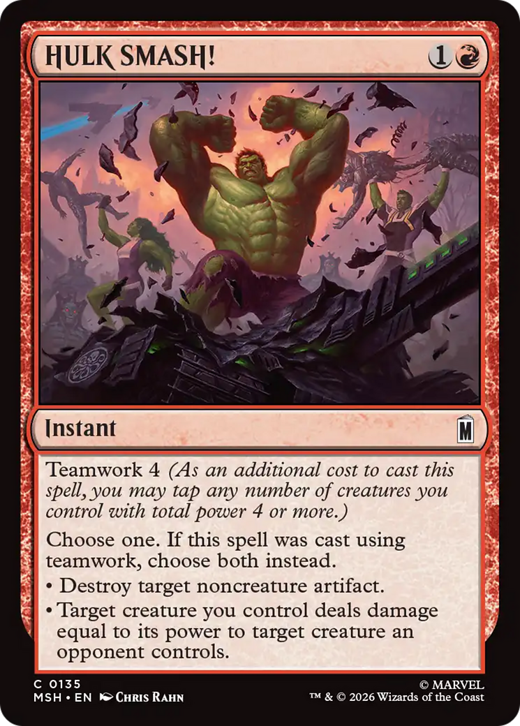 HULK SMASH! [Marvel Super Heroes] | Exor Games Bridgewater