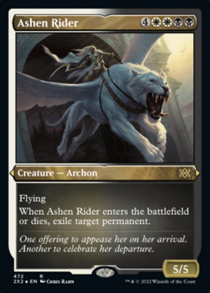 Ashen Rider (Foil Etched) [Double Masters 2022] | Exor Games Bridgewater