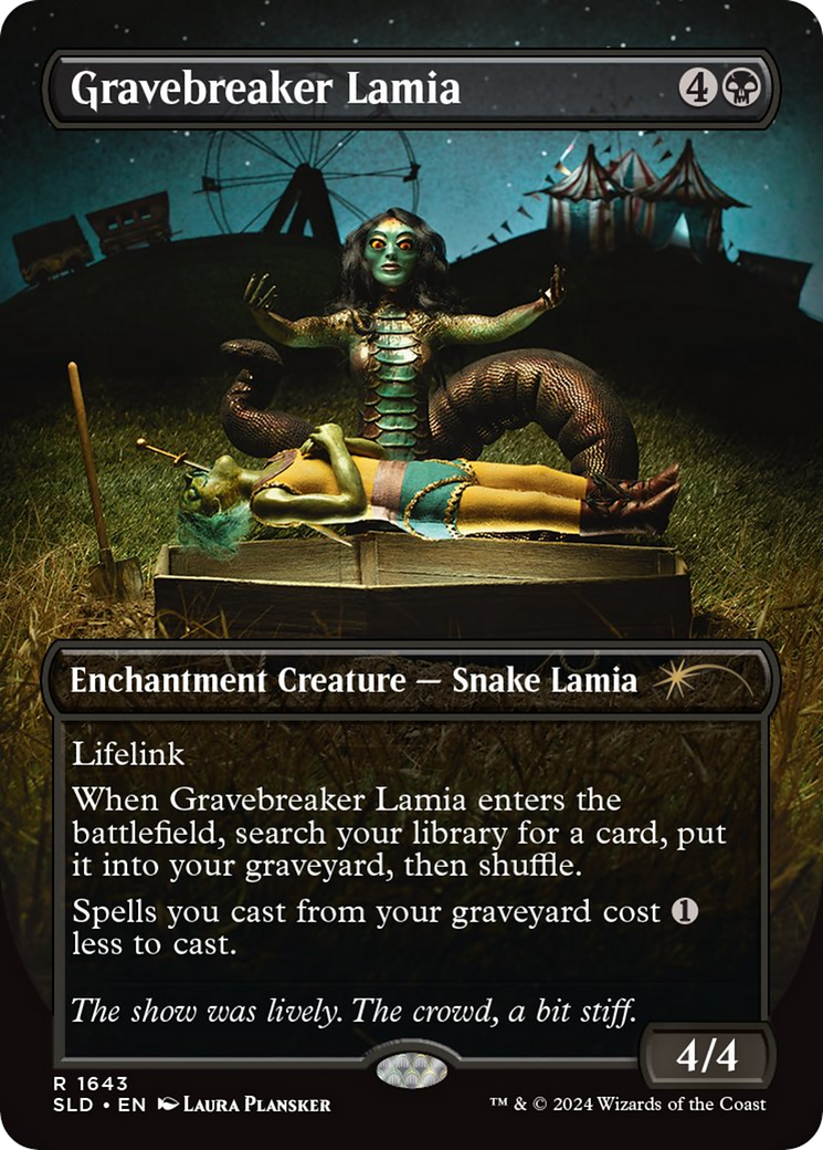 Gravebreaker Lamia (Rainbow Foil) [Secret Lair Drop Series] | Exor Games Bridgewater