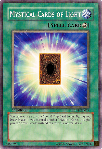 Mystical Cards of Light [LODT-EN058] Common | Exor Games Bridgewater