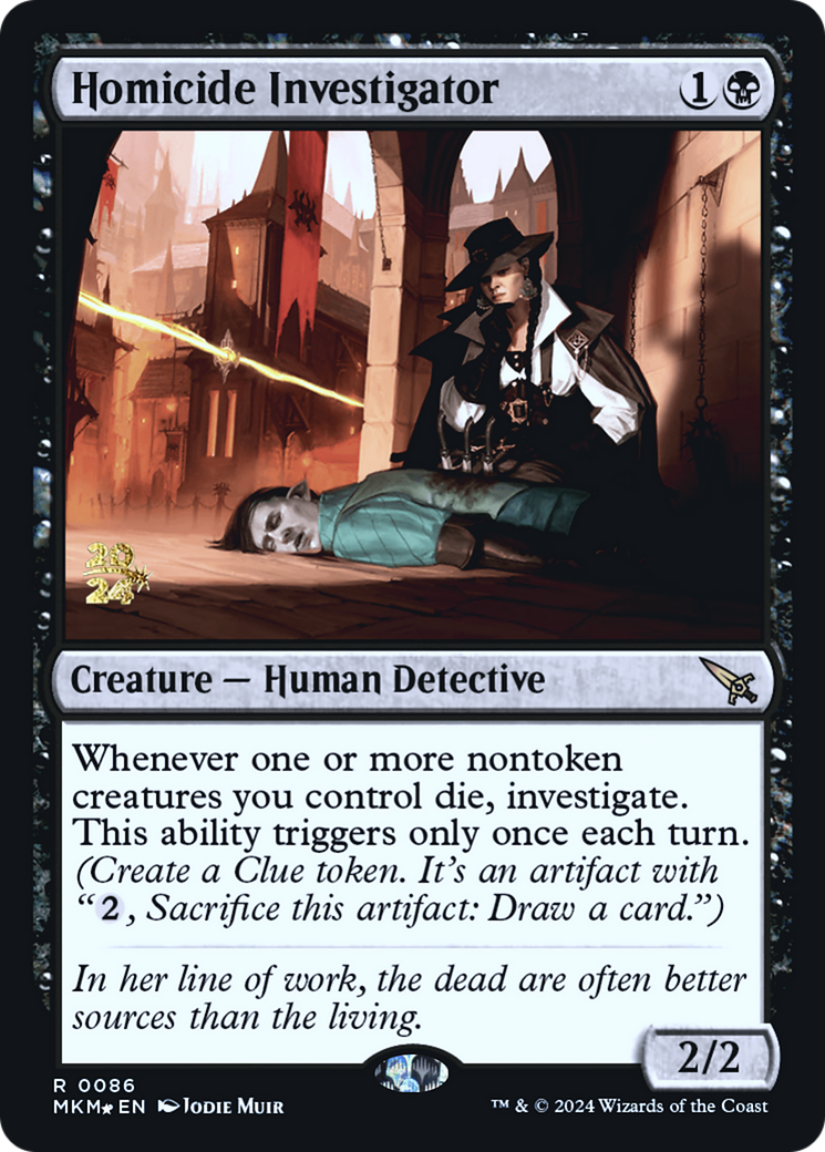 Homicide Investigator [Murders at Karlov Manor Prerelease Promos] | Exor Games Bridgewater