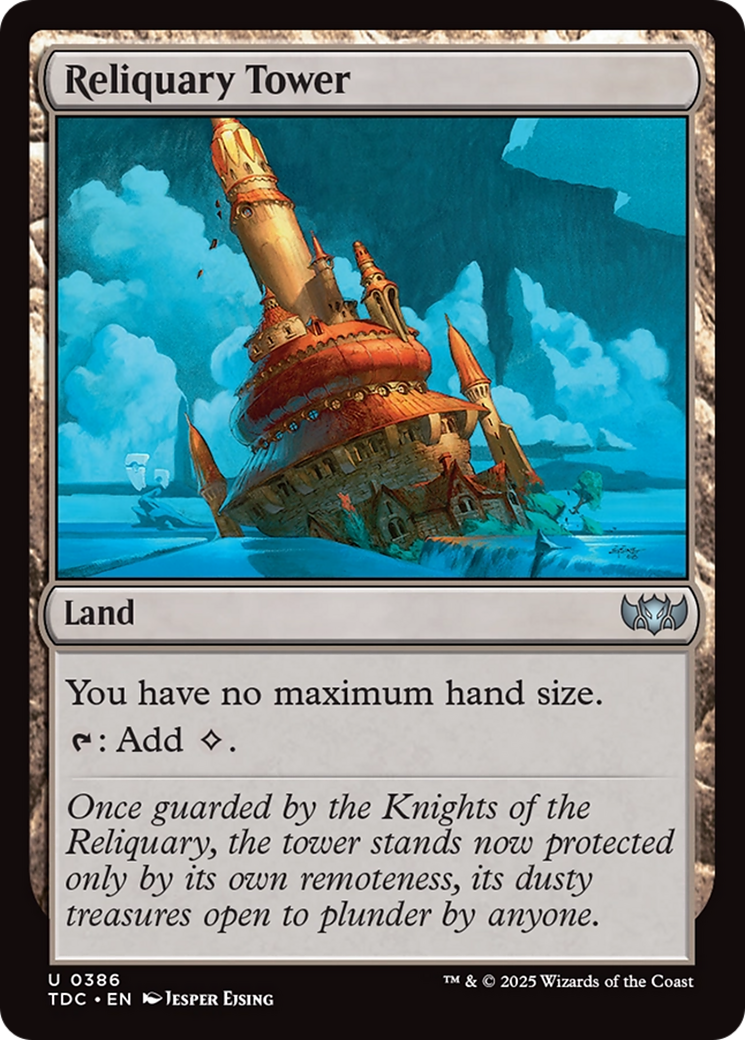 Reliquary Tower [Tarkir: Dragonstorm Commander] | Exor Games Bridgewater