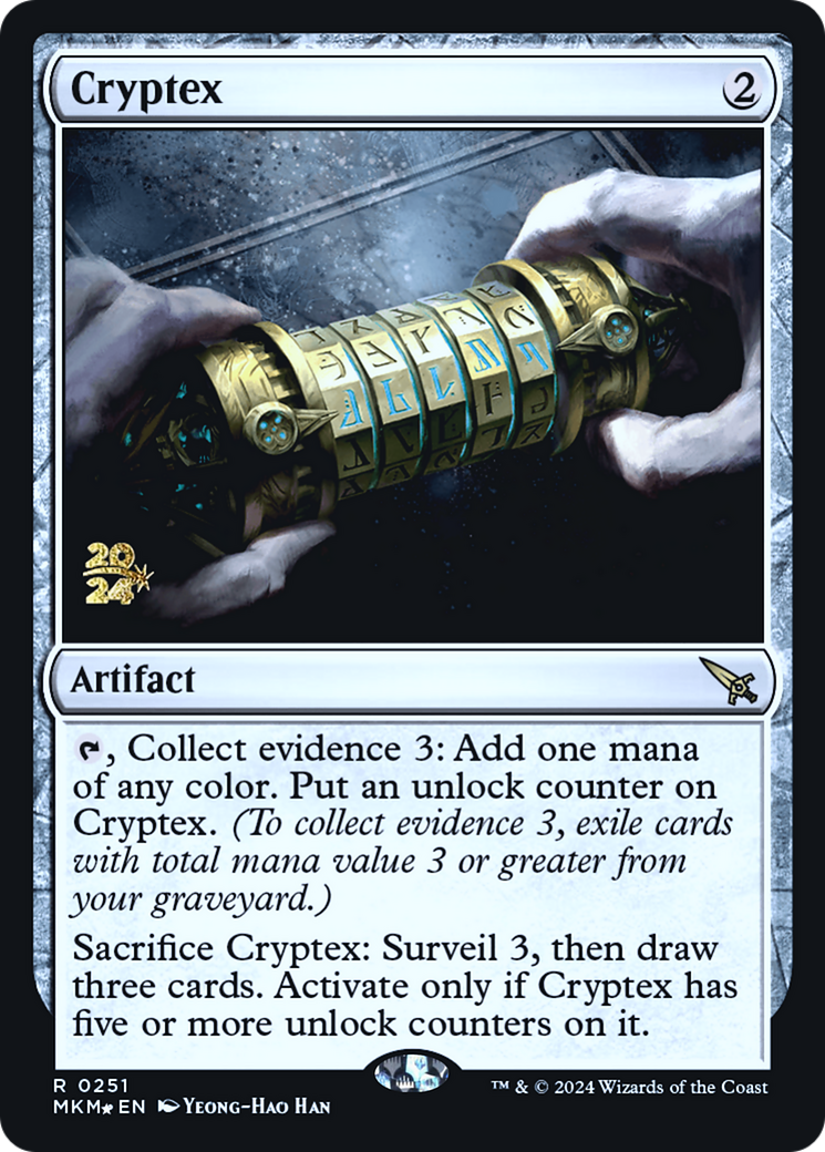 Cryptex [Murders at Karlov Manor Prerelease Promos] | Exor Games Bridgewater