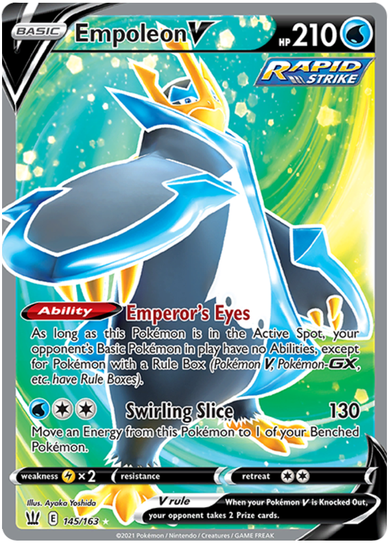 Empoleon V (145/163) [Sword & Shield: Battle Styles] | Exor Games Bridgewater