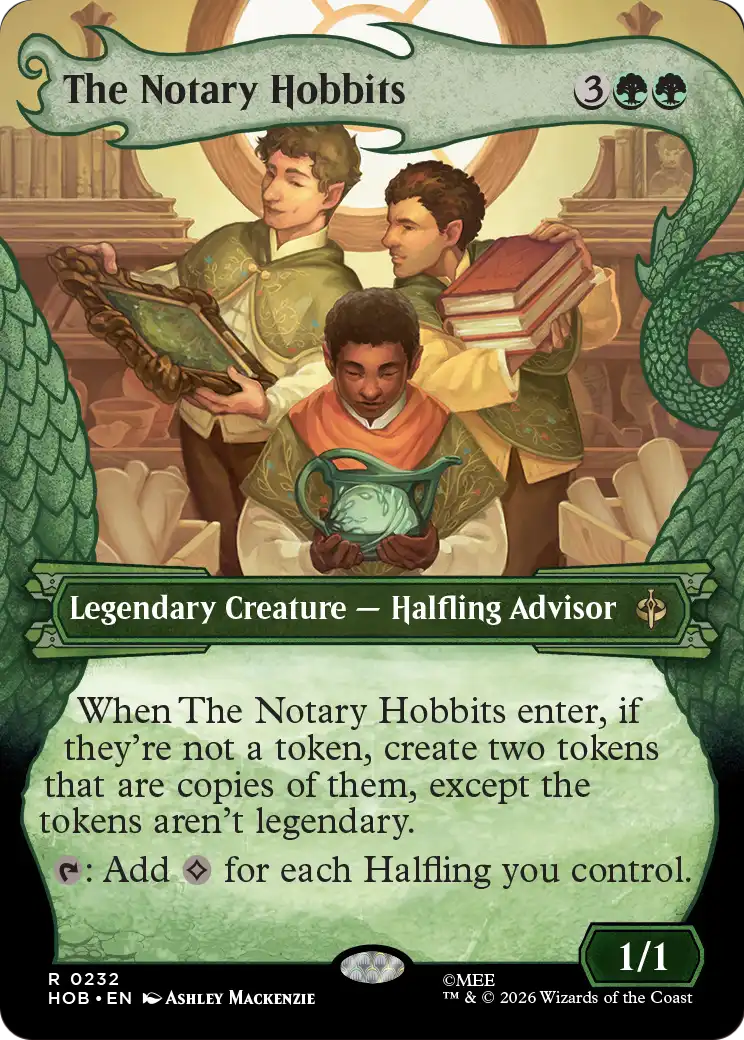 The Notary Hobbits (Showcase) [The Hobbit] | Exor Games Bridgewater