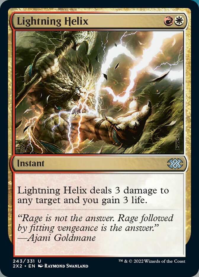 Lightning Helix [Double Masters 2022] | Exor Games Bridgewater