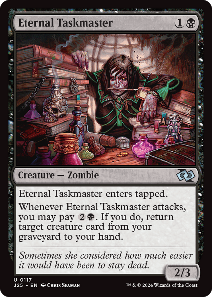 Eternal Taskmaster [Foundations Jumpstart] | Exor Games Bridgewater