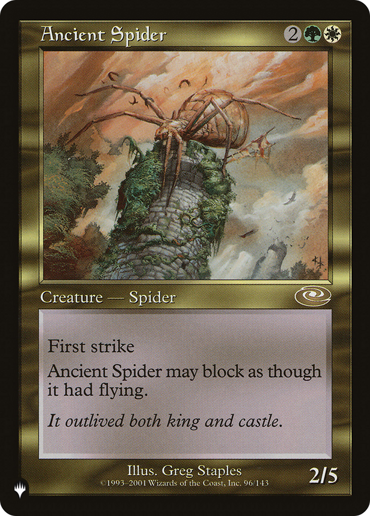 Ancient Spider [The List] | Exor Games Bridgewater