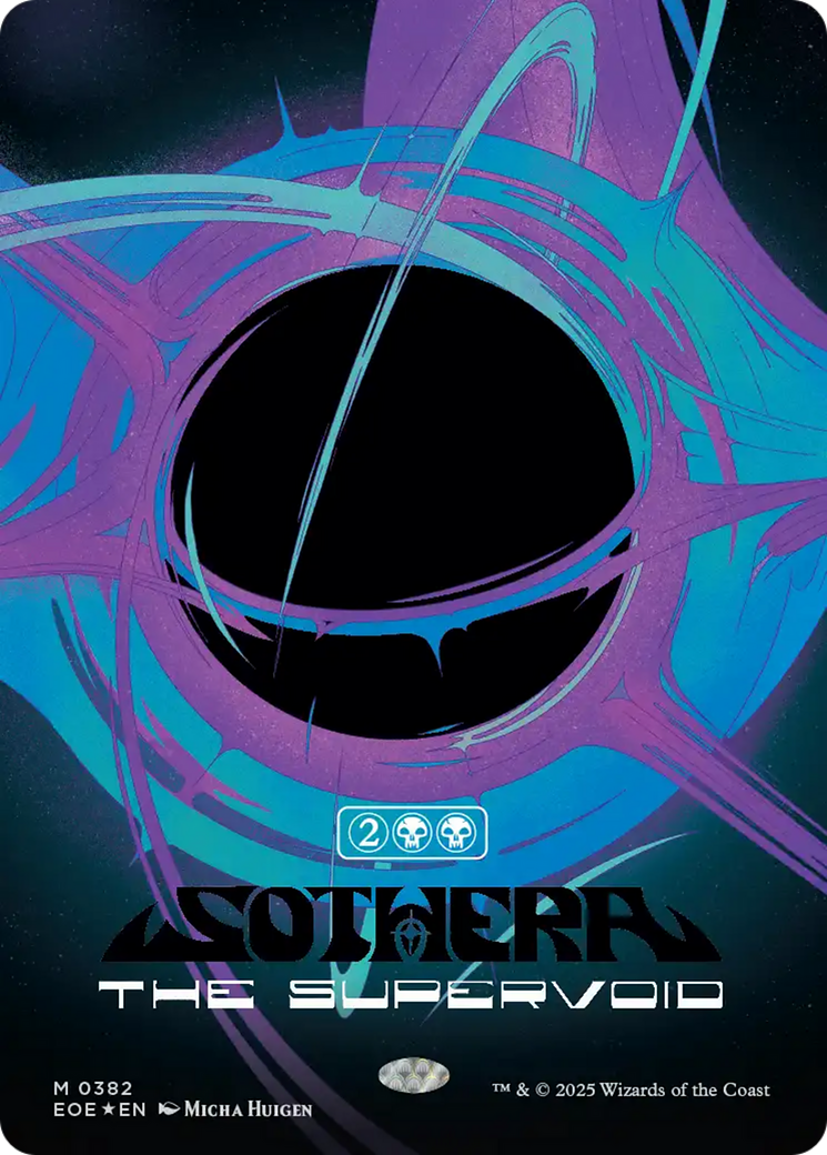 Sothera, the Supervoid (Singularity Foil) [Edge of Eternities] | Exor Games Bridgewater