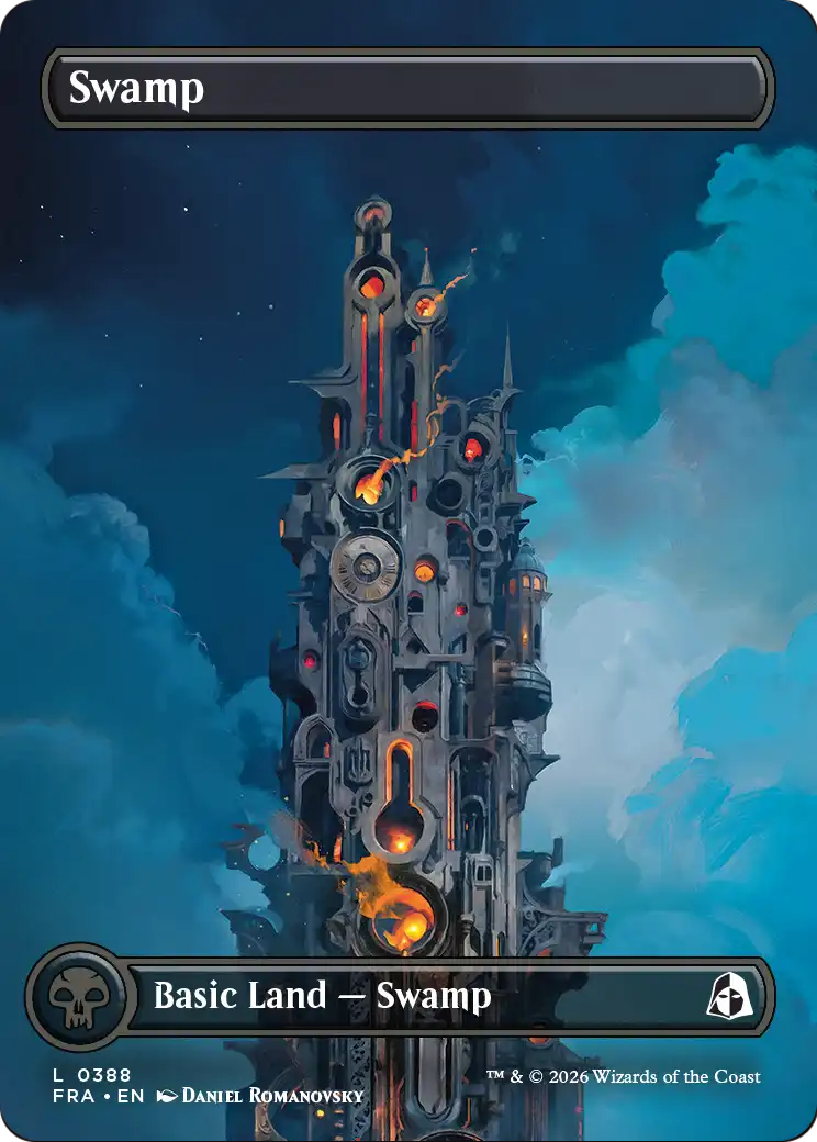 Swamp (Borderless) (0388) [Reality Fracture] | Exor Games Bridgewater
