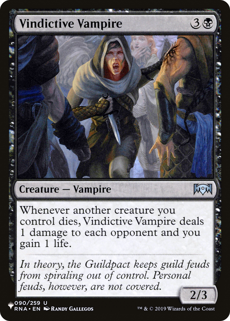 Vindictive Vampire [The List Reprints] | Exor Games Bridgewater