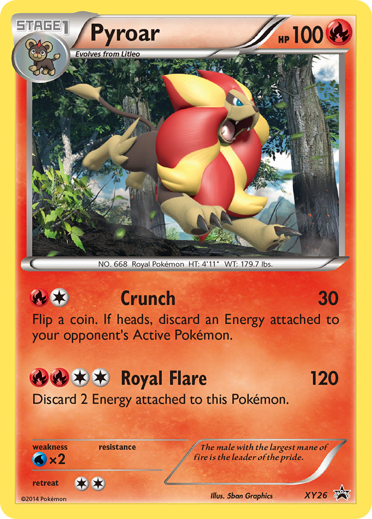 Pyroar (XY26) [XY: Black Star Promos] | Exor Games Bridgewater