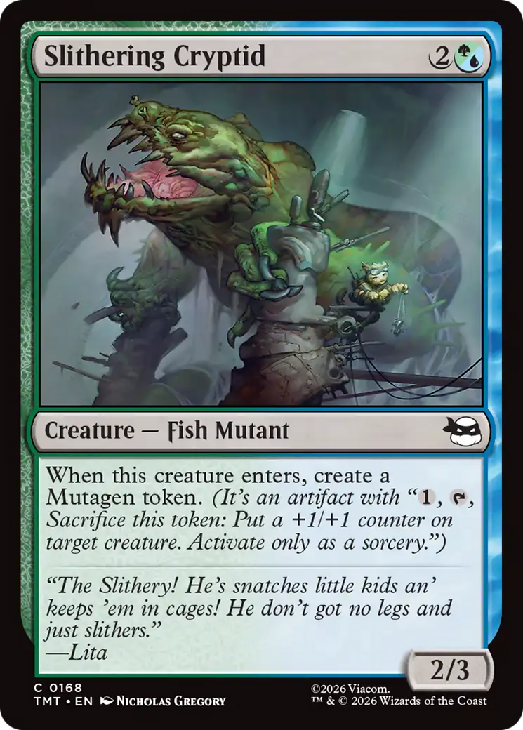 Slithering Cryptid [Teenage Mutant Ninja Turtles] | Exor Games Bridgewater