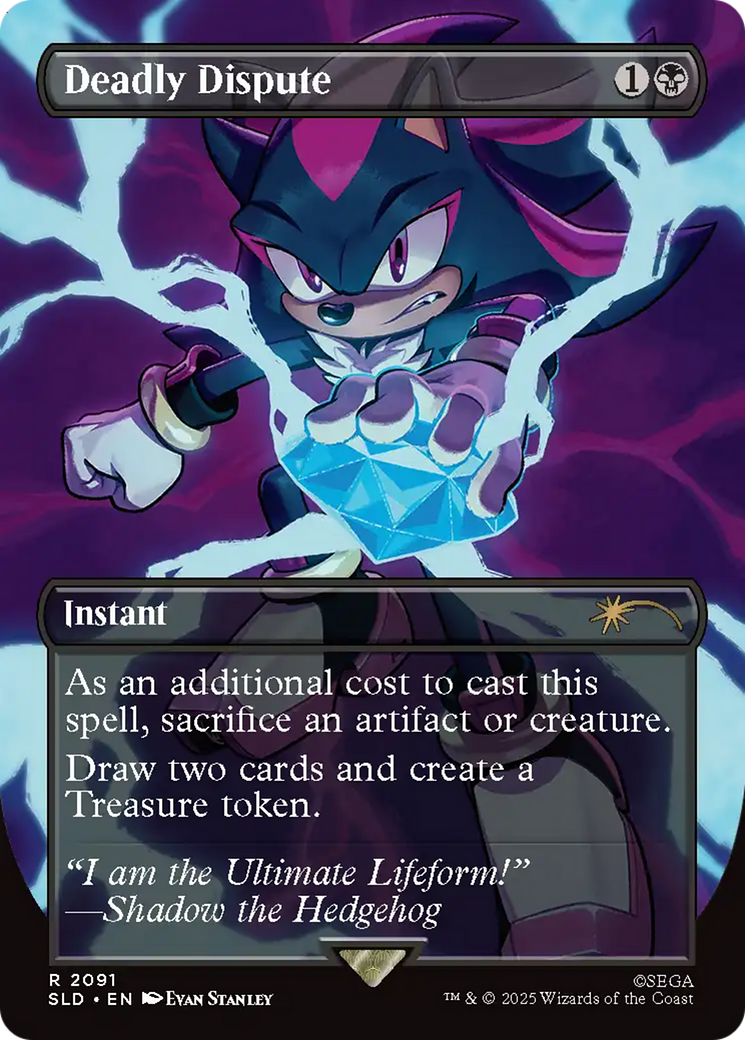 Deadly Dispute (2091) (Rainbow Foil) [Secret Lair Drop Series] | Exor Games Bridgewater