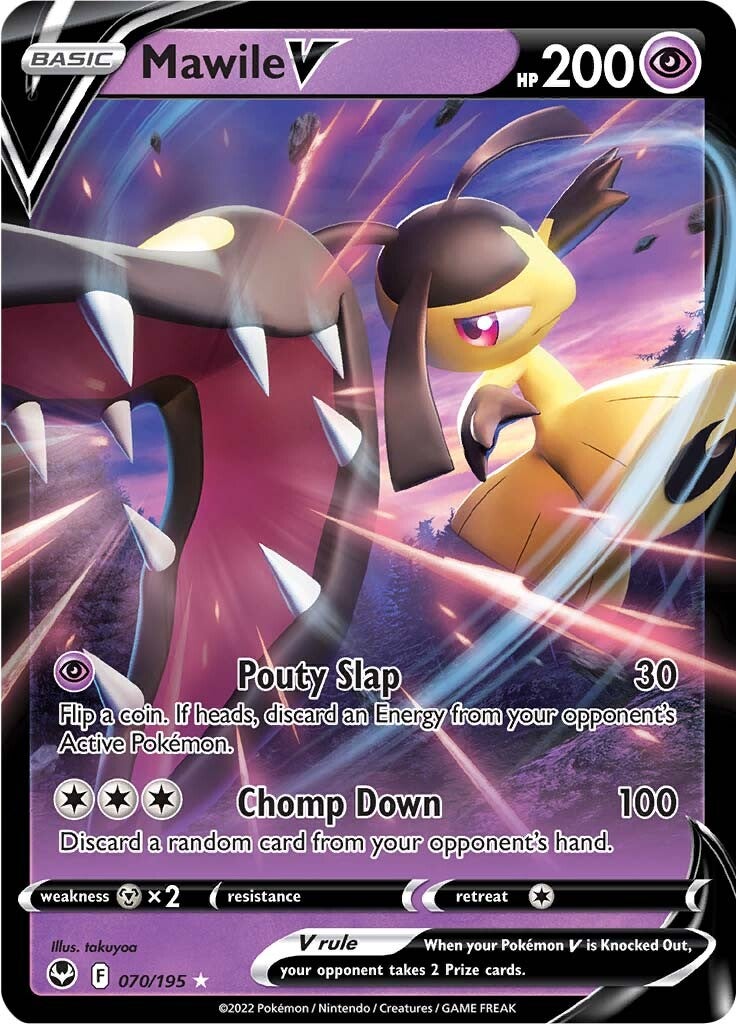 Mawile V (070/195) [Sword & Shield: Silver Tempest] | Exor Games Bridgewater