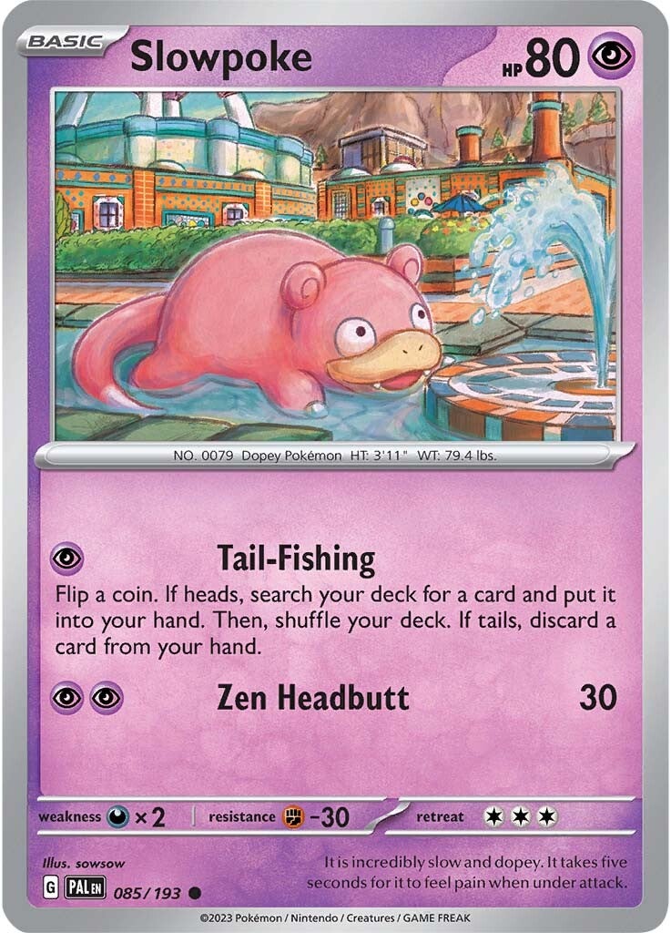 Slowpoke (085/193) [Scarlet & Violet: Paldea Evolved] | Exor Games Bridgewater