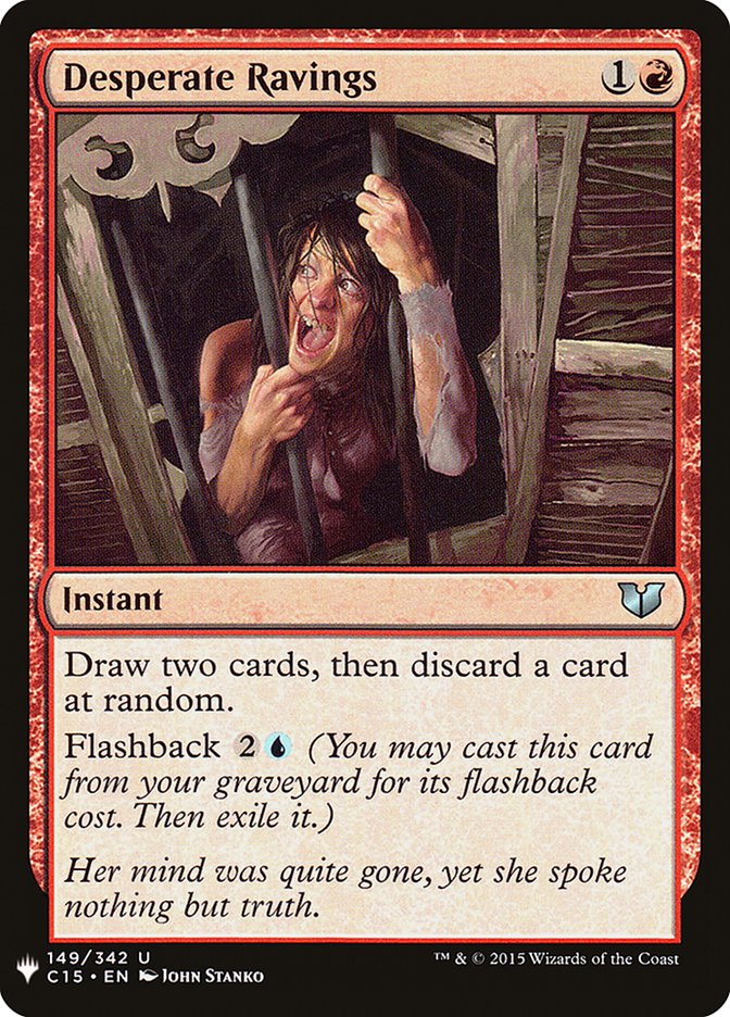 Desperate Ravings [Mystery Booster] | Exor Games Bridgewater