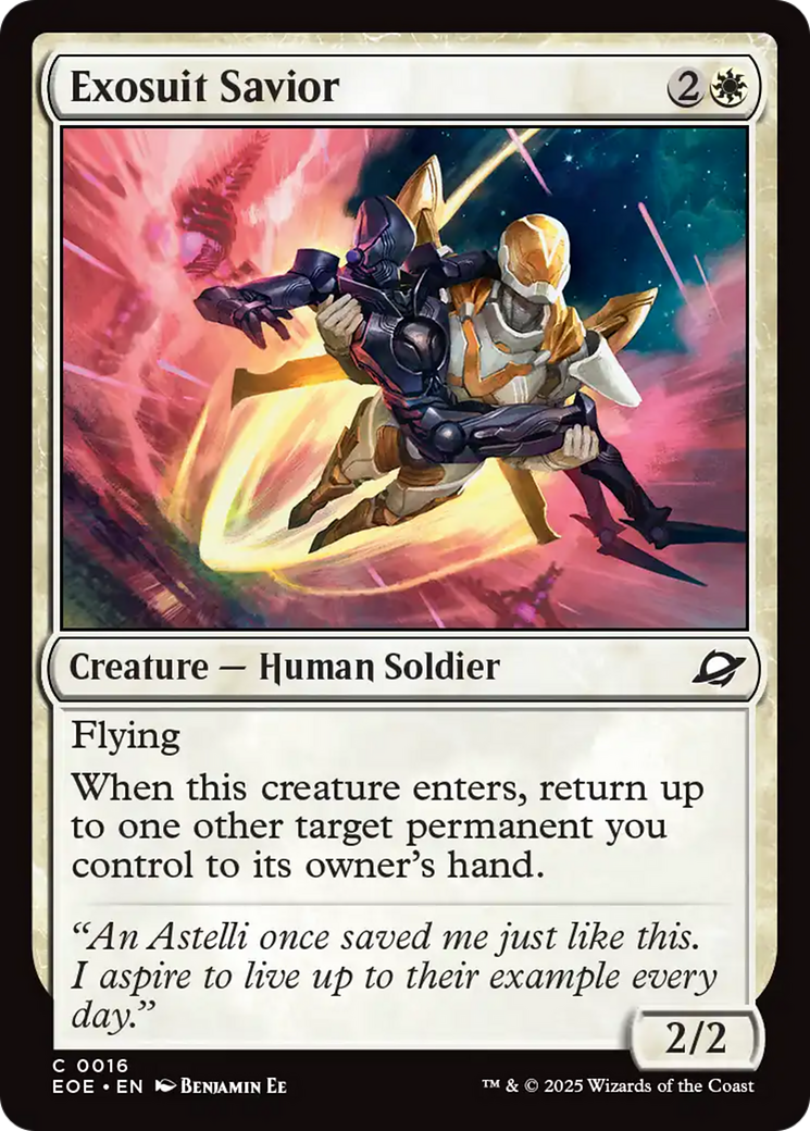 Exosuit Savior [Edge of Eternities] | Exor Games Bridgewater