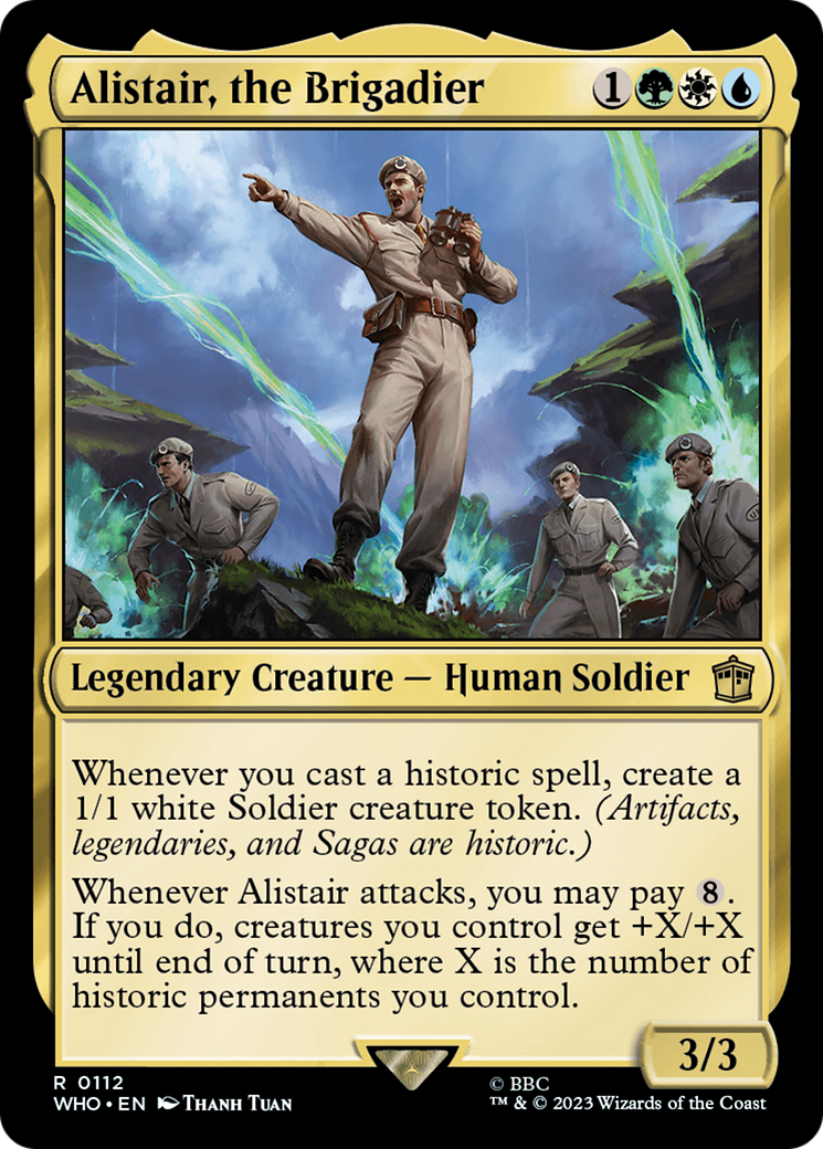 Alistair, the Brigadier [Doctor Who] | Exor Games Bridgewater