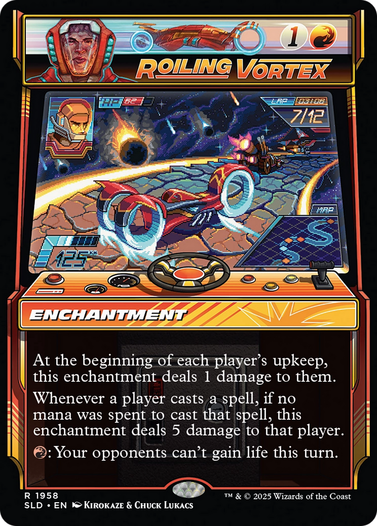 Roiling Vortex (Rainbow Foil) [Secret Lair Drop Series] | Exor Games Bridgewater