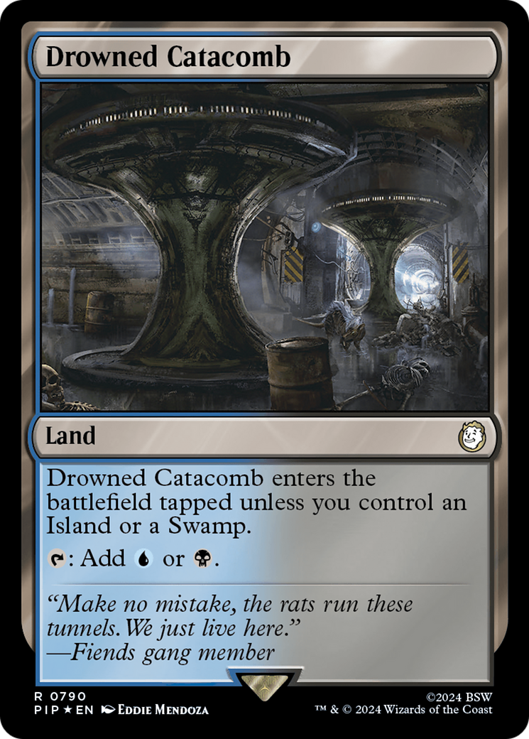 Drowned Catacomb (Surge Foil) [Fallout] | Exor Games Bridgewater