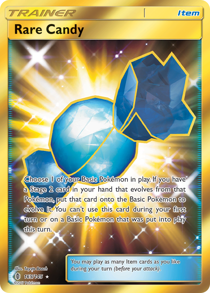 Rare Candy (165/145) [Sun & Moon: Guardians Rising] | Exor Games Bridgewater