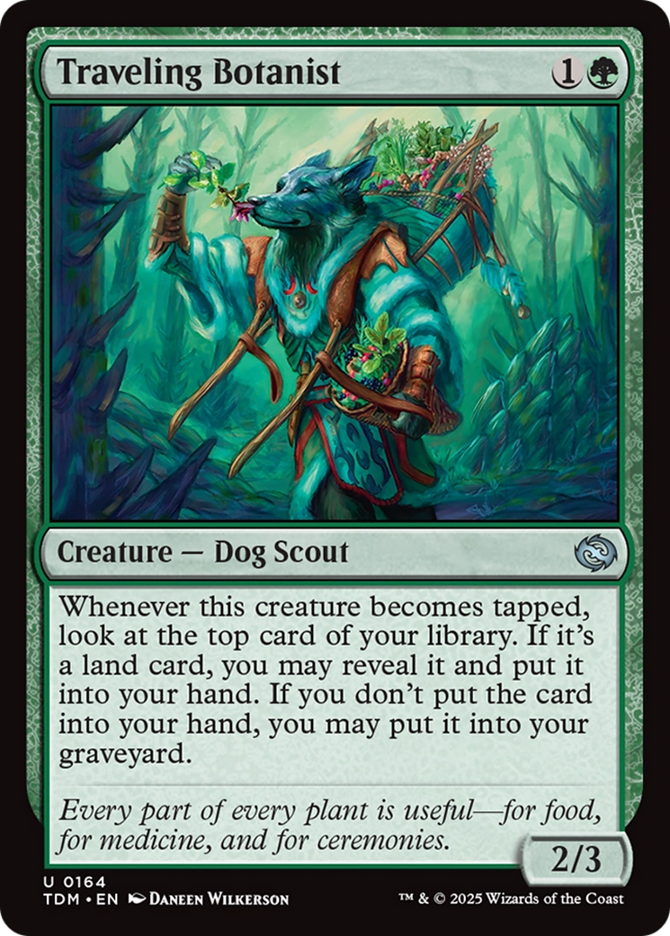 Traveling Botanist [Tarkir: Dragonstorm] | Exor Games Bridgewater