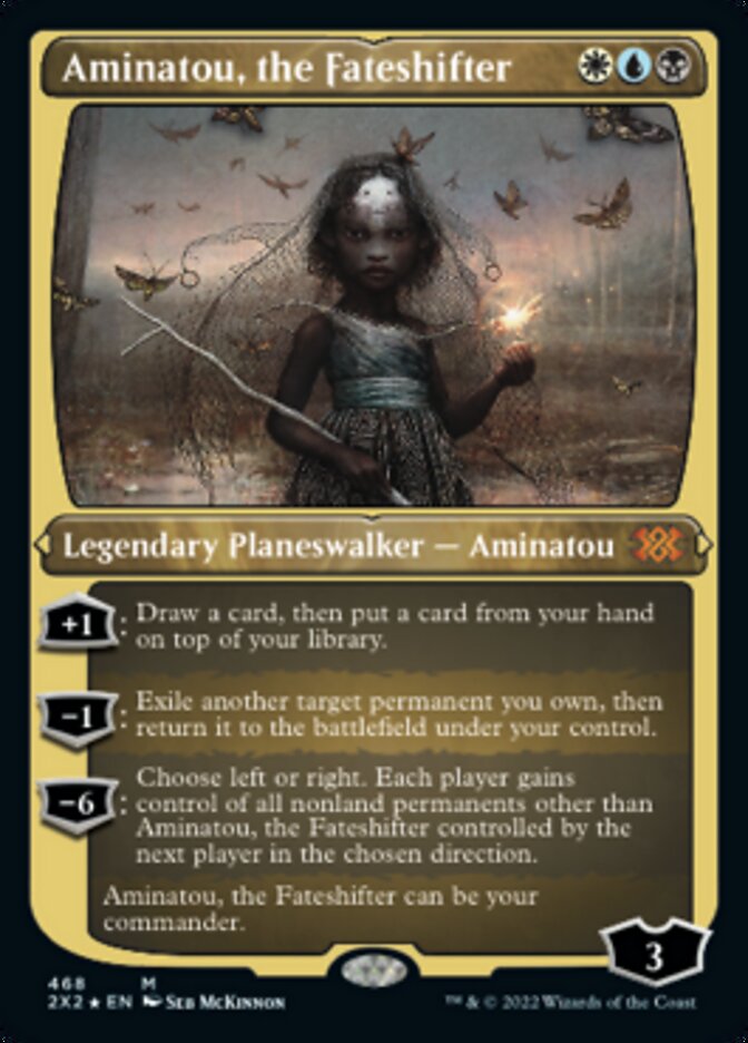 Aminatou, the Fateshifter (Foil Etched) [Double Masters 2022] | Exor Games Bridgewater