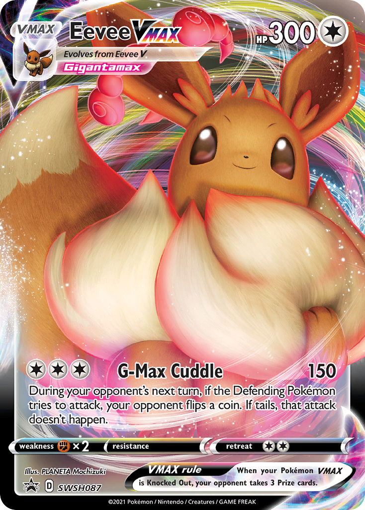 Eevee VMAX (SWSH087) [Sword & Shield: Black Star Promos] | Exor Games Bridgewater