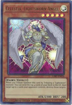 Celestia, Lightsworn Angel [LART-EN036] Ultra Rare | Exor Games Bridgewater