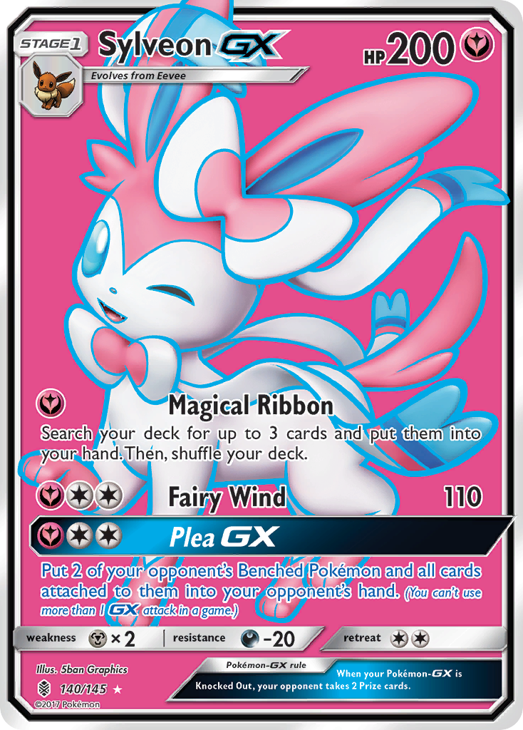 Sylveon GX (140/145) [Sun & Moon: Guardians Rising] | Exor Games Bridgewater