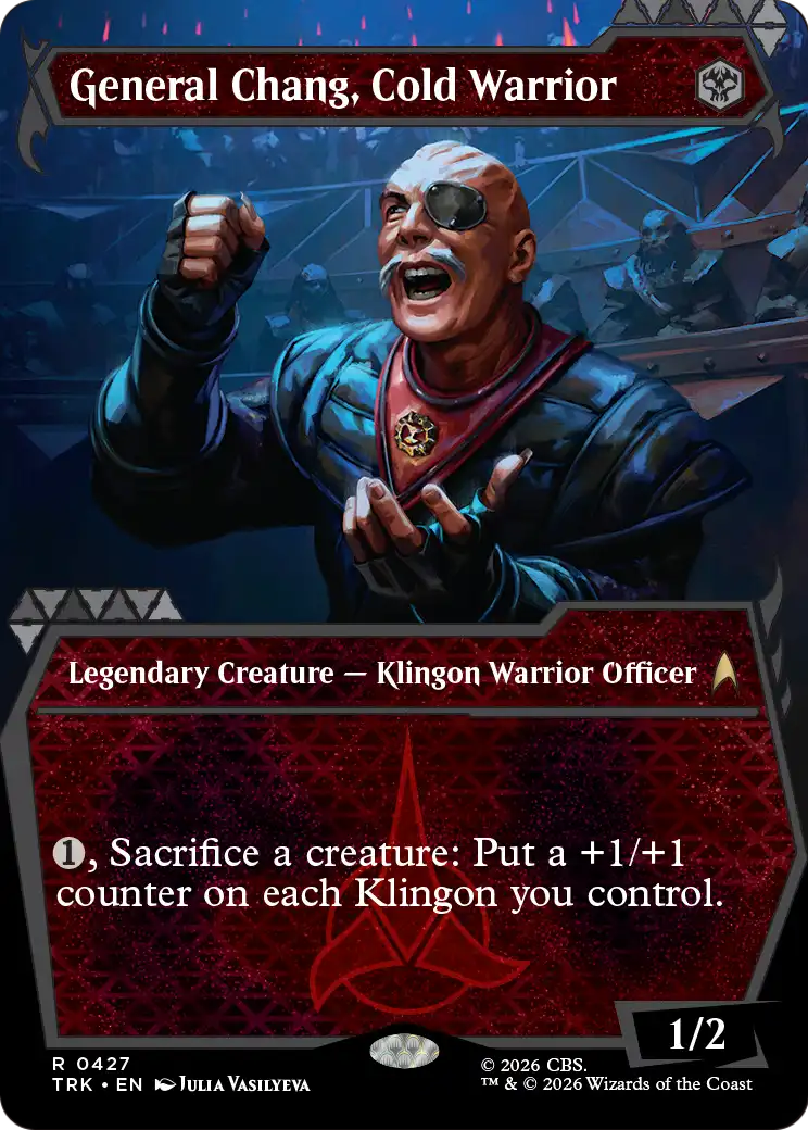 General Chang, Cold Warrior (0427) (Showcase) [Star Trek] | Exor Games Bridgewater