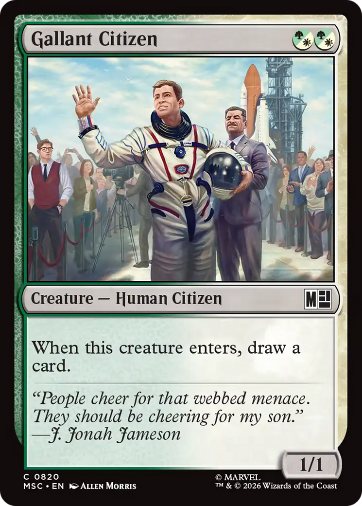 Gallant Citizen [Marvel Super Heroes Commander] | Exor Games Bridgewater