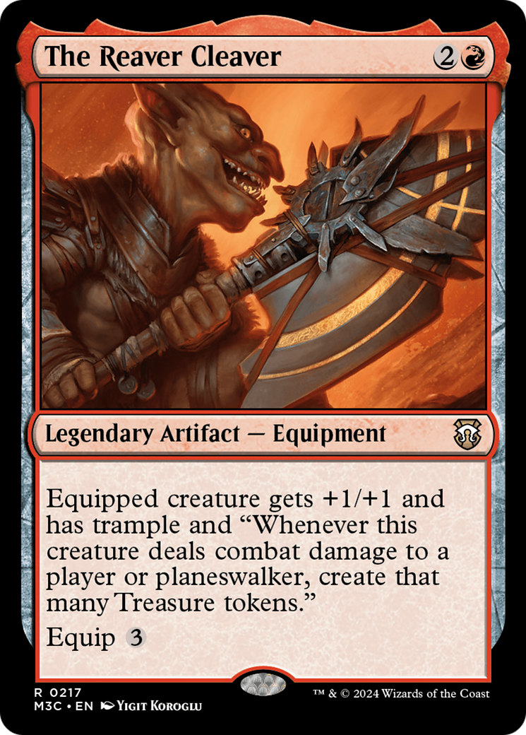 The Reaver Cleaver (Ripple Foil) [Modern Horizons 3 Commander] | Exor Games Bridgewater