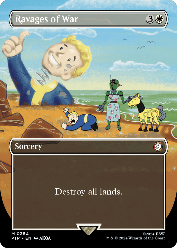 Ravages of War (Borderless) [Fallout] | Exor Games Bridgewater