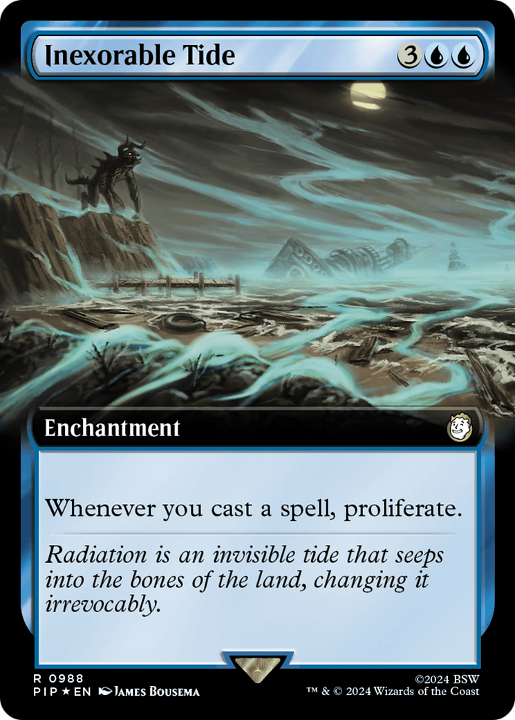 Inexorable Tide (Extended Art) (Surge Foil) [Fallout] | Exor Games Bridgewater