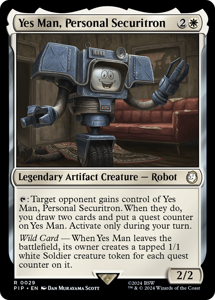 Yes Man, Personal Securitron [Fallout] | Exor Games Bridgewater