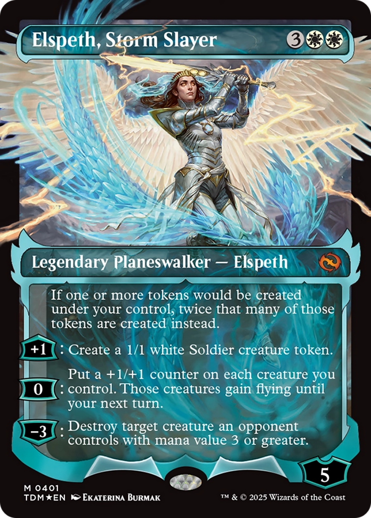 Elspeth, Storm Slayer (Showcase) [Tarkir: Dragonstorm] | Exor Games Bridgewater