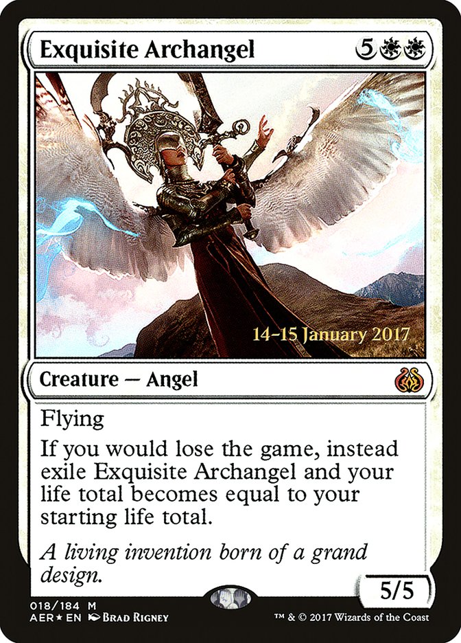 Exquisite Archangel [Aether Revolt Prerelease Promos] | Exor Games Bridgewater