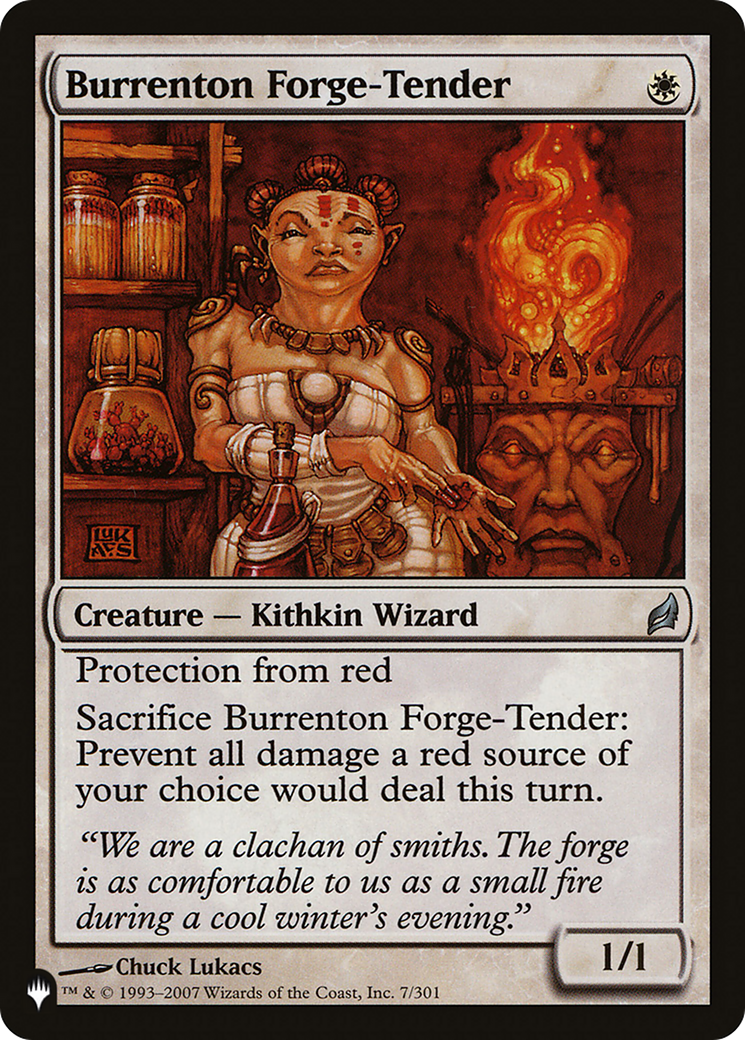 Burrenton Forge-Tender [The List Reprints] | Exor Games Bridgewater