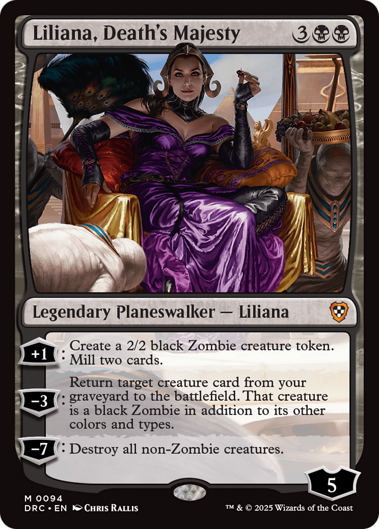 Liliana, Death's Majesty [Aetherdrift Commander] | Exor Games Bridgewater