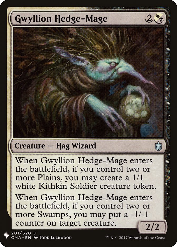 Gwyllion Hedge-Mage [Mystery Booster] | Exor Games Bridgewater