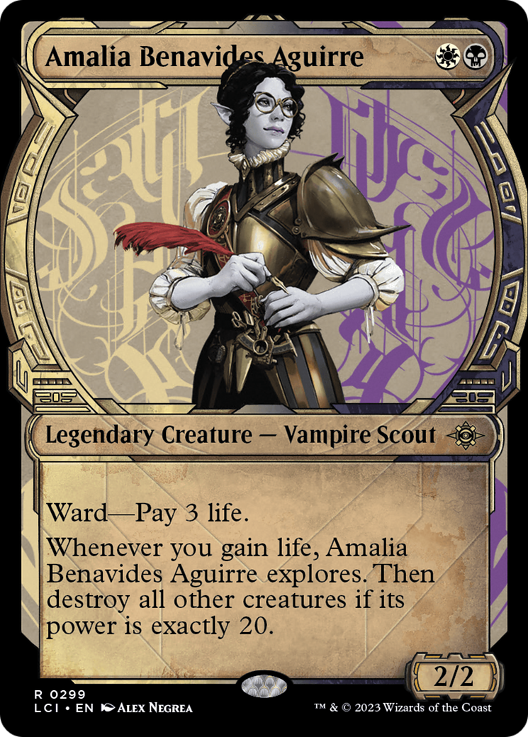 Amalia Benavides Aguirre (Showcase) [The Lost Caverns of Ixalan] | Exor Games Bridgewater