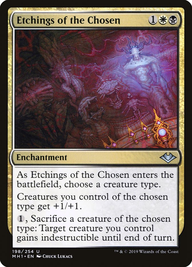 Etchings of the Chosen [Modern Horizons] | Exor Games Bridgewater
