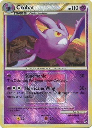 Crobat (14/95) (League Promo) [HeartGold & SoulSilver: Unleashed] | Exor Games Bridgewater