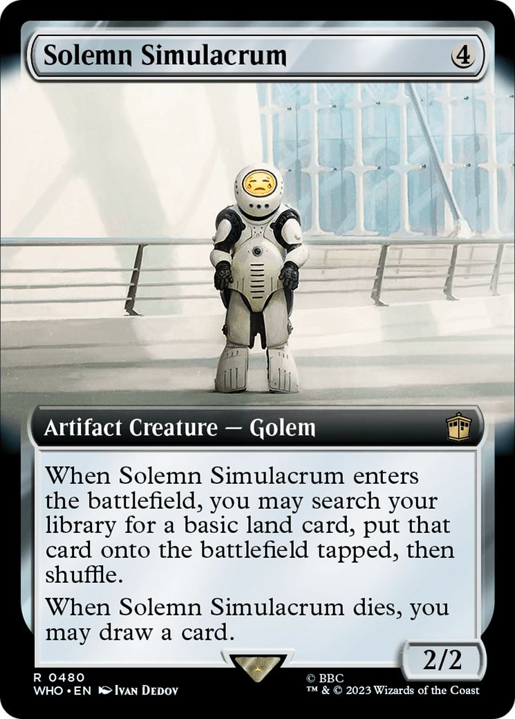 Solemn Simulacrum (Extended Art) [Doctor Who] | Exor Games Bridgewater