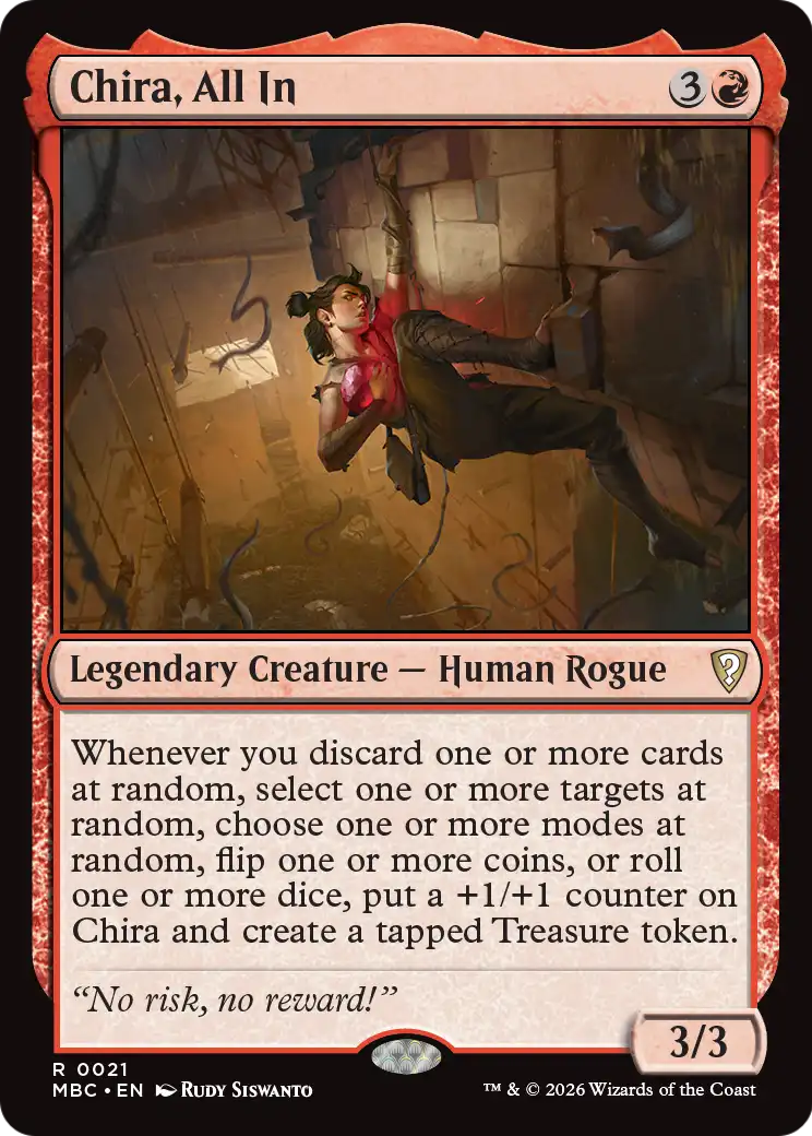 Chira, All In [Mystery Booster: Commander Edition] | Exor Games Bridgewater